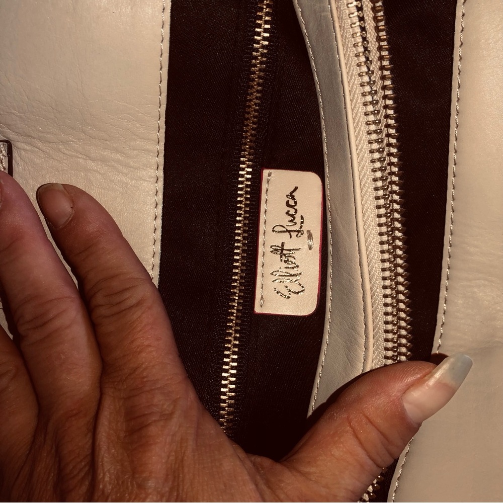 Elliot Lucca cream leather tote - Picture 4 of 5